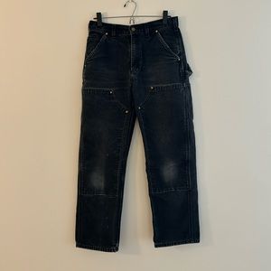 Vintage Black Carhartt Work Pants